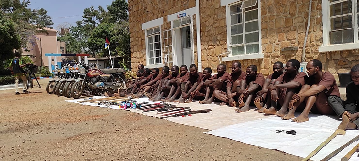 Plateau 23 suspected kidnappers & criminals arrested by OPSH (4)