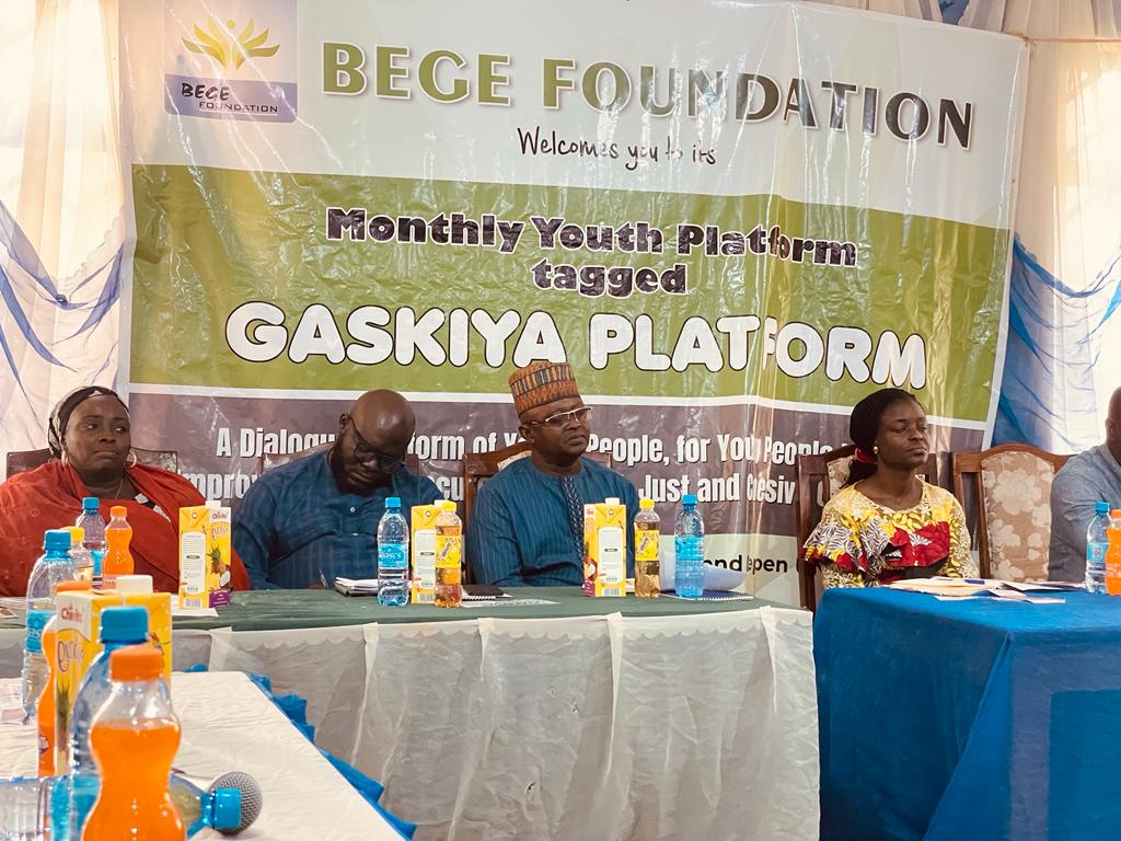 Bege Foundation Gaskiya Youth Platform (1)