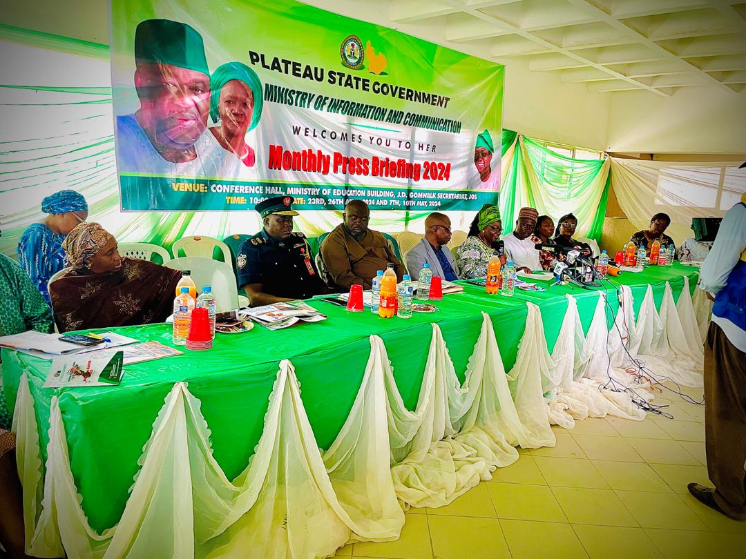Plateau Ministries Showcase Achievements And Plans For Sustainable Growth As First Phase Of Press Briefing Concludes (3)